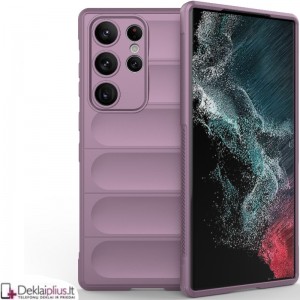 Magic Shield guminis dėklas - violetinis (Samsung S23 Ultra)